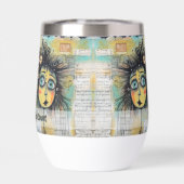 Art collage dame 12 (Achterkant)