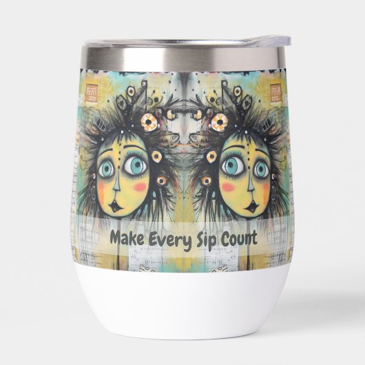 Art collage lady 12 (Gauche)