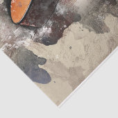 Art Collage Music 28-deklaagpapier Tissuepapier (Detail)