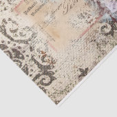 Art Collage Romantic Woman 35 Ontkoppeling Tissuepapier (Detail)