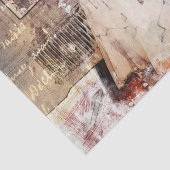 Art Collage Romantic Woman 38 Ontkoppeling Tissuepapier (Detail)