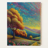 Art coloré de prairie et de fleurs (Dos)