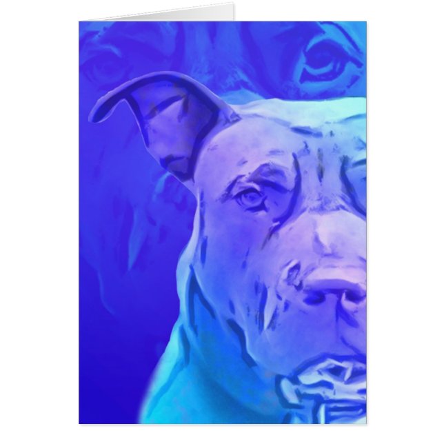 Art contemporain de pitbull (Devant)