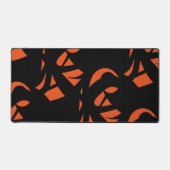 Art contemporain orange / Noir (Recto)