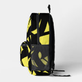 Art contemporain Sac jaune / Black Drastring (Droite)