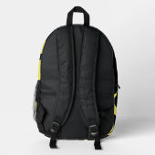Art contemporain Sac jaune / Black Drastring (Verso)