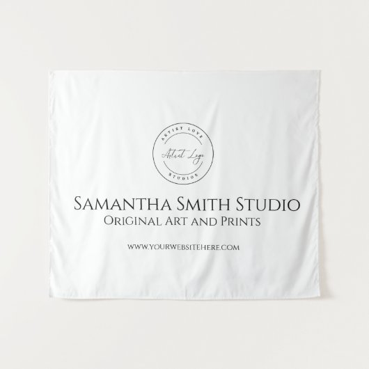 Art Craft Fair Tent Custom Business Booth Banner Wandkleed (Voorkant (horizontaal))