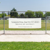 Art Craft Fair Tente Bannière Custom Boot Valence (En situation)