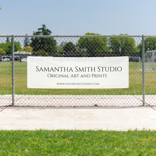 Art Craft Fair Tente Bannière Custom Boot Valence (En situation)