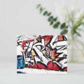 Art Crime II - Briefkaart (Staand voorkant)