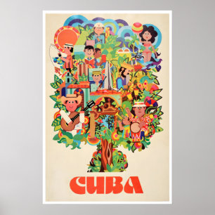 Art cubain Affiche de voyage Cuba Impression de La