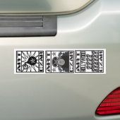 Art Czar - Sticker pare-chocs 3 voies #2 (En voiture)
