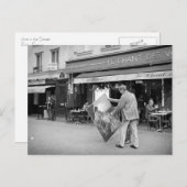 Art dans la carte postale de rue (Devant / Derrière)