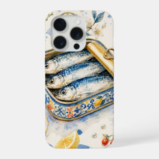 Art d'aquarelle de sardine sicilienne