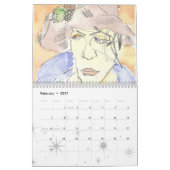 Art de 2010 calendriers par des premiers (Feb 2027)