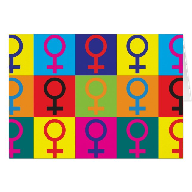Art de bruit du féminisme (Devant horizontal)