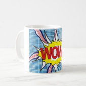 Art de bruit "wouah" tasse (Devant gauche)