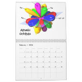 Art de calendrier de la Science (Feb 2026)