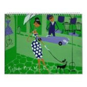 Art de calendrier par le Maya Dvalishvili (Protection)