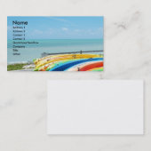 Art de carte de visite de Key West la Floride de (Devant / Derrière)