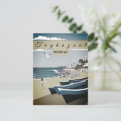 Art de carte postale de voyage au Maroc, Art de vo (Debout devant)