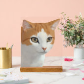Art de chat roux adorable (Mariage)