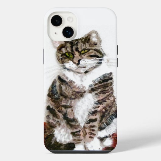 Art de chat tabby mignon (Verso)