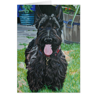Art de chien de Scottie