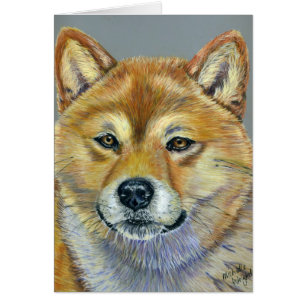Art de chien de Shiba Inu - Suki