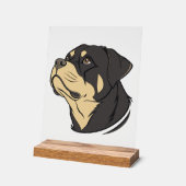Art de chien Rottweiler (Angle)