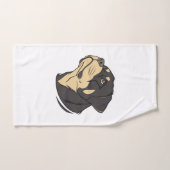Art de chien Rottweiler (Serviette à main)