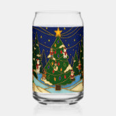Art de cloisonné Forêt fantaisiste Noël classique (Verso)