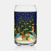 Art de cloisonné Forêt fantaisiste Noël classique (Droite)