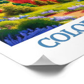 Art de Colorado Springs - Impression de Pikes Peak (Coin)