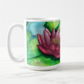art de couleur d'eau sur une tasse (Gauche)