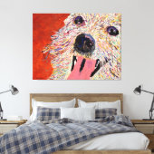 Art de Debbie Davidsohn - Art de chien - Toile env (Insitu(Chambre))