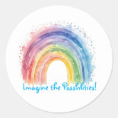 Art De Debi, Sticker Arc-En-Ciel (Devant)