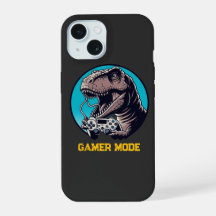 Art de dinosaure en mode T-Rex Gamer