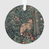 Art de faune de renard de verdure de William Morri (dos)