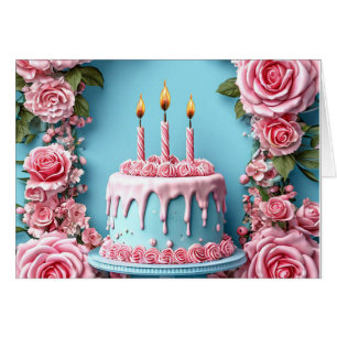 Art de fête d'anniversaire coloré