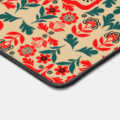 Art de fleurs abstrait boho (Coin)