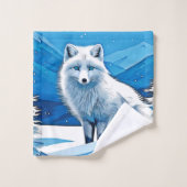 Art de Fox d'hiver (Gant de toilette)