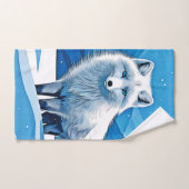Art de Fox d'hiver (Serviette à main)