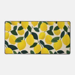Art de fruits d'agrumes été Citrons Motif Joyeux