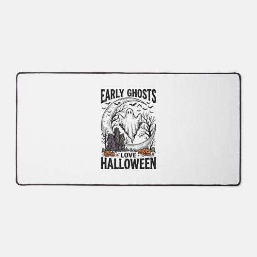 Art de gravure de fantôme de Halloween antique de (Recto)