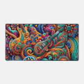 Art de guitare rétro psychédélique (Recto)