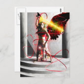 Art de la carte Tarot Justice (Devant / Derrière)