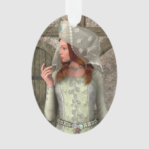 Art de la Renaissance Princesse Médiévale Vintage