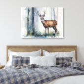 Art de la toile de cerfs de forêt (Insitu(Chambre))