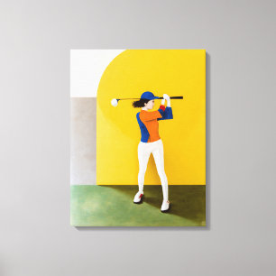 Art de la Toile de Golfeur